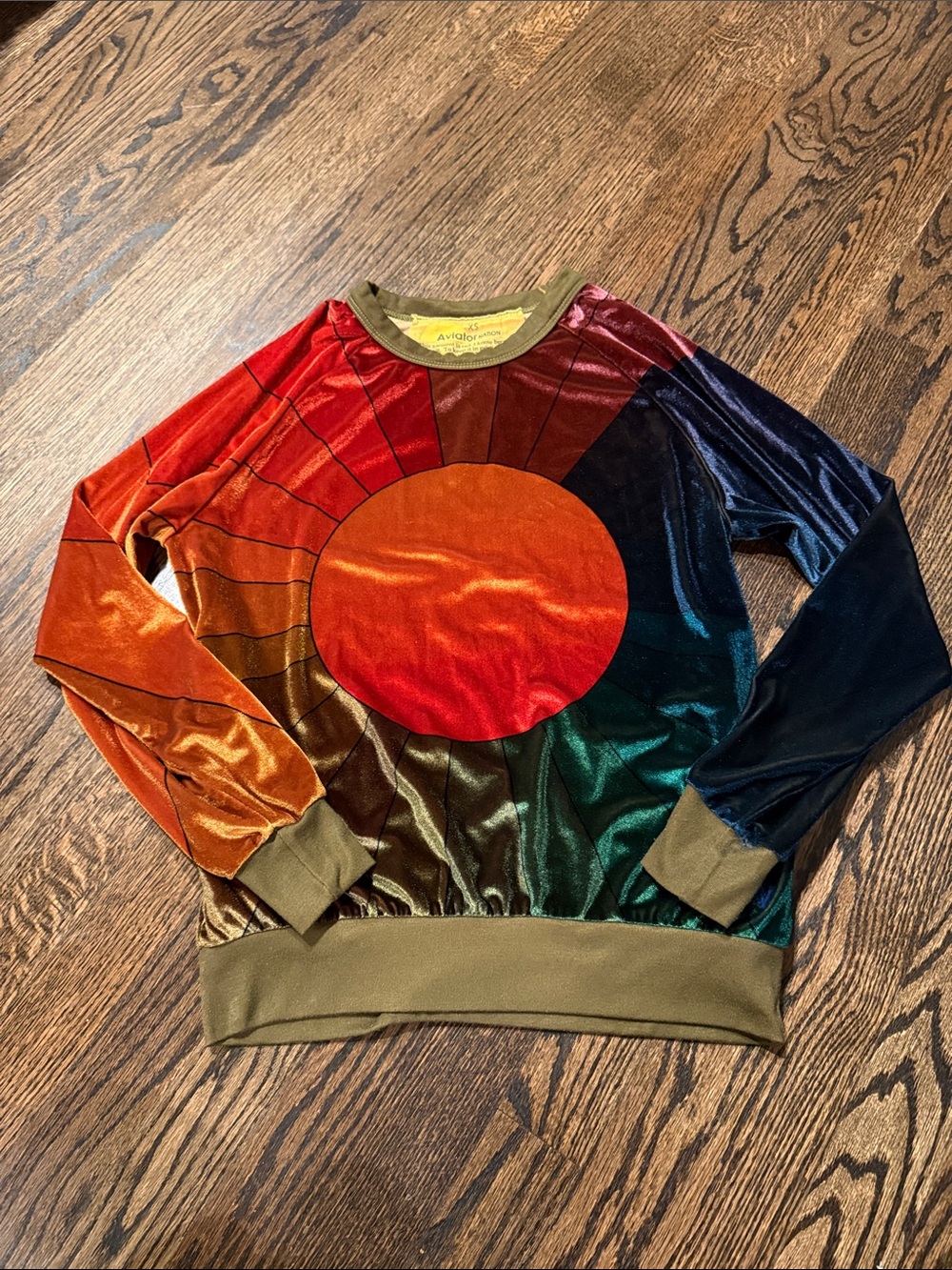 Aviator Nation LIMITED EDITION velvet sunset crewneck UNISEX
